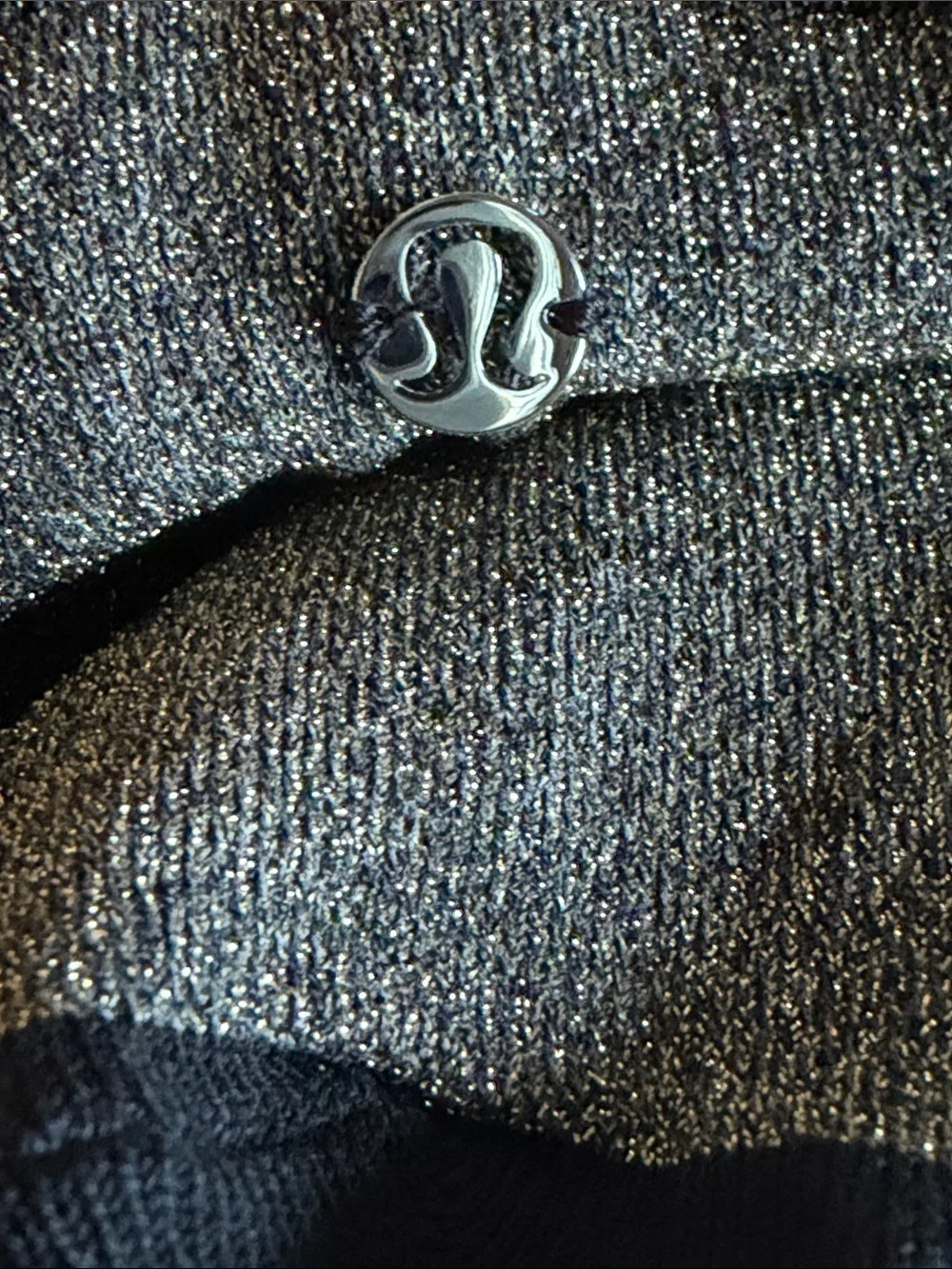 🆕 LULULEMON Glitter Quarter Socks Black NWT Size M